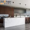 Buy cheap Ready To Assemble Kitchen Cabinets With Island And Toe Kick Plywood Carcase Material from wholesalers