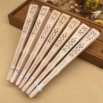 Colorful Chinese Personalized Folding Hand Fans 20.5cm For Wedding Gifts