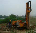 Geothermal Engineering Anchor Drilling Rig Full Hydraulic 3500mm Feeding Stroke