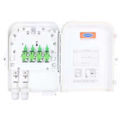 Buy cheap Wall/Pole Mount 8 Cores Outdoor FTTH Optic Terminal Fiber Distribution Box with 3 Time from wholesalers
