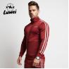 Buy cheap Slim Men Sportswear Set Cardigan Stand Collar Zipper Plus Size Tracksuit from wholesalers