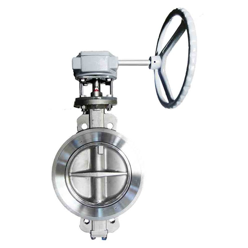 double triple eccentric butterfly valves