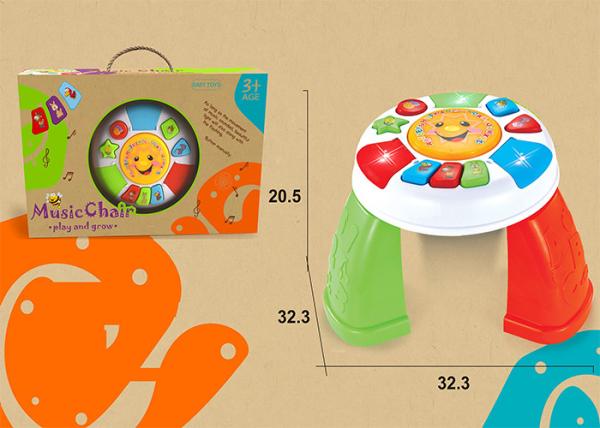 ABS Plastic Educational Drump Piano Infant Baby Toys , Musical Instruments For