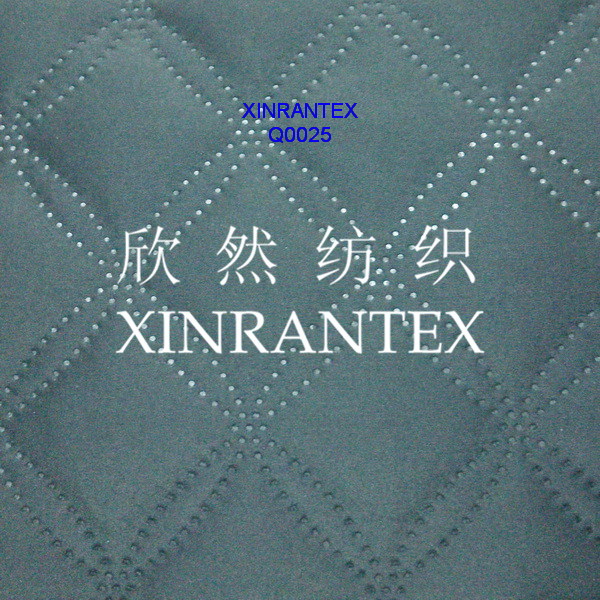 Q0025 polyester quilting fabric design
