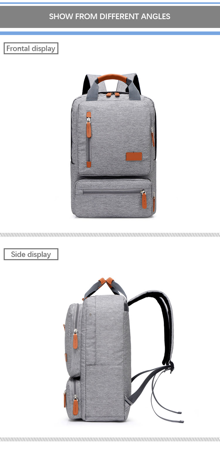 OEM Anti Theft Water Resistant Backpacks , Men Women School Computer Backpack