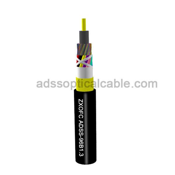 Buy cheap ADSS 96 Core G652d Fiber Optic Cable Single Mode HDPE Outer Sheath from wholesalers