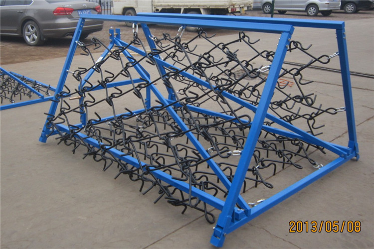 Agricultural Drag Chain Harrow With 8'X4' 6'X4' 4'X4' For UK Market