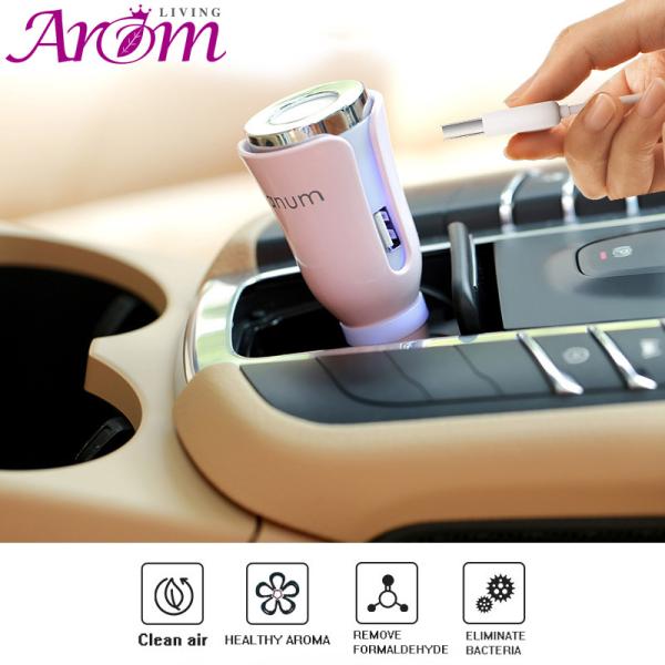 Buy cheap Portable USB Powered Ultrasonic Vehicle Essential Oil Diffuser from wholesalers