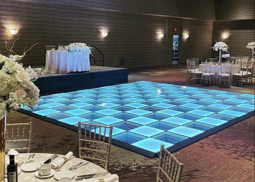 Outdoor SMD3535 Full Color LED Dance Floor 320mm X 160mm LED Module