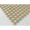 Buy cheap Paint Gold Color Architectural Metal Mesh Stainless Steel Decorative Woven Wire from wholesalers