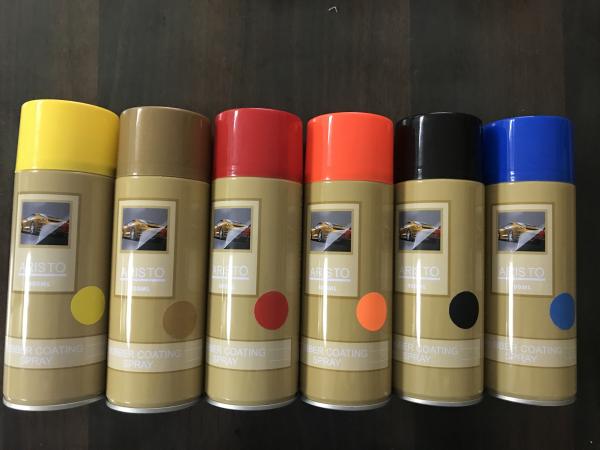 Buy cheap Multi Colors Water Based Paint Removable Rubber Coating Spray Paint from wholesalers