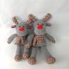 Buy cheap X'Mas Christmas Plush Toys Cuddly Plush Presents Stuffed Christmas Deer Toys from wholesalers