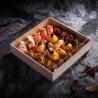 Buy cheap OEM Logo Rectangle Sushi Takeaway Boxes Poplar Wood Food Takeaway Packaging from wholesalers
