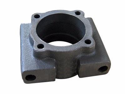 Buy cheap Shot Blasting Flange Base 0.55mm Resin Sand Casting from wholesalers