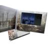 Buy cheap Portable Leather advertising lcd screen video book brochure for advertisement from wholesalers