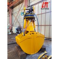 Buy cheap Customized Bucket Capacity Huitong Clamshell Bucket for 17-20 Ton Excavators CE product