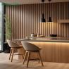 Buy cheap Cinema Sound Proof Acoustic Wooden Wall Panels Covering MDF Wood Veneer from wholesalers