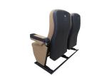 Fashionable Public Theater Seating With Wooden Writing Pad Foldable Cinema