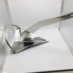 ISO OEM Silver Polish Steel Rocna 20kg Anchor For Fishing Boat