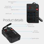 Factory Price Car Battery Inverter Digital Display Car Inverter 300W High Power