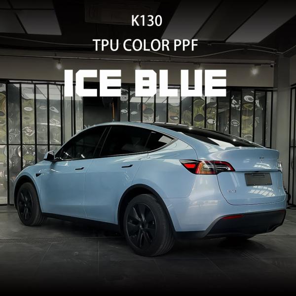 Buy cheap K130 Lce Blue TPU Car Coloured PPF Film 8.0 Mil Thickness from wholesalers