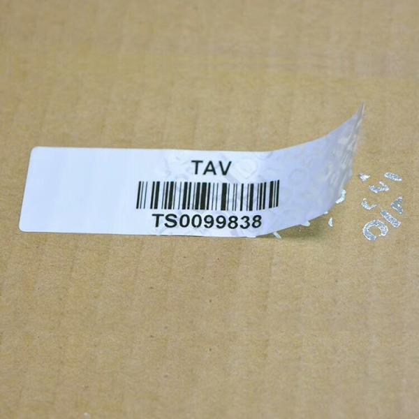 Buy cheap Unique Barcode VOID Security Labels Variable Serial Number Polyester Material from wholesalers