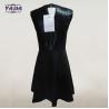Buy cheap Fashion pu cocktail lady's summer sleeveless dress women office uniform dresses with rhinestone applique from wholesalers