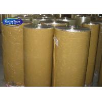 Buy cheap Self Adhesive Tape Jumbo Rolls Brown BOPP Pressure Sensitive 36-90 Micron product