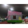 Buy cheap Pink Dinosaur Girl Blow Up Houses For Birthday Parties / Jumping Castle House from wholesalers
