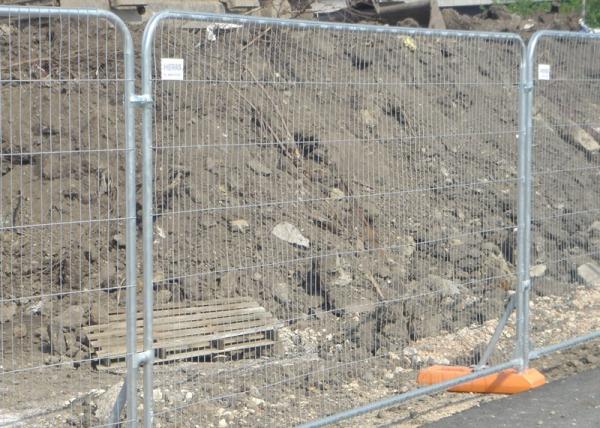 Buy cheap Construction Galvanized 2m High Heras Temporary Fencing from wholesalers