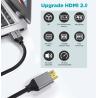 Buy cheap 60hz HDMI Cable Assembly 4k 3840x2160 15m Fiber Optic from wholesalers