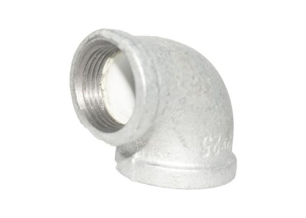 Buy cheap Malleable Iron PO Lined Pipe Fittings 90R Reducing Elbow For Gas Oil Distribution from wholesalers