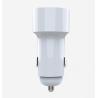 Buy cheap Portable USB A C Car Charger 38W QC3.0 Fast Charger Black / White color from wholesalers