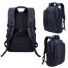 Buy cheap Waterproof Polyester Laptop Bag Backpack With USB Charge Port Black Color from wholesalers
