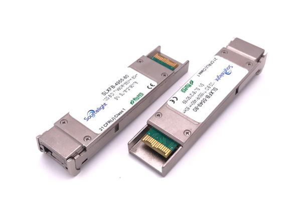 Buy cheap Tx1490 Rx1550nm Ethernet Optical Transceiver BIDI XFP ZR 80KM FCC Certification from wholesalers