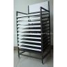 Buy cheap Width 484mm Length 620mm Metal Magazine Display Rack , Journal Display Rack Stand Alone from wholesalers