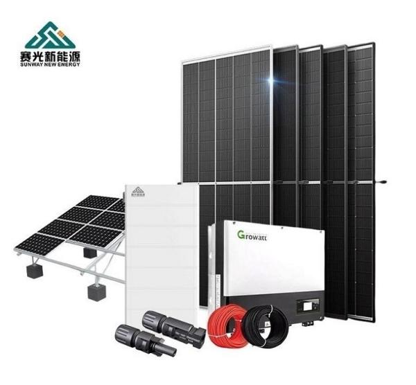 Buy cheap 6000 Cycles Residential Solar Power Systems Monocrystalline Silicon 5kw from wholesalers