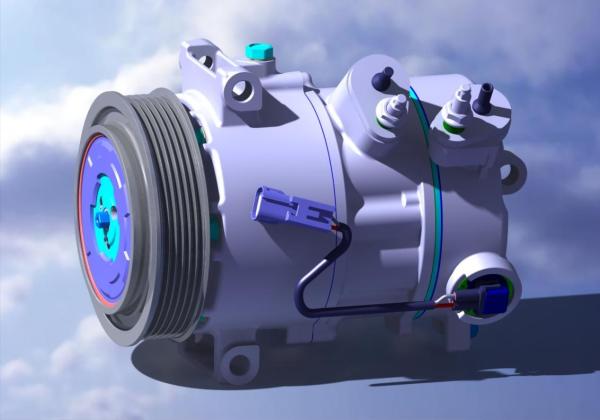 Buy cheap DL Clutch Vehicle Denso Car Aircon Compressor Electric from wholesalers