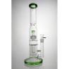 Buy cheap 16 Inches Straight Hookah Water Bubbler Pipe Honeycomb Perc Smoking Bubbler from wholesalers