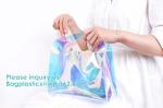 Glitter Custom PVC Laser Clear Holographic TPU Cosmetic Makeup Bag,Hologram