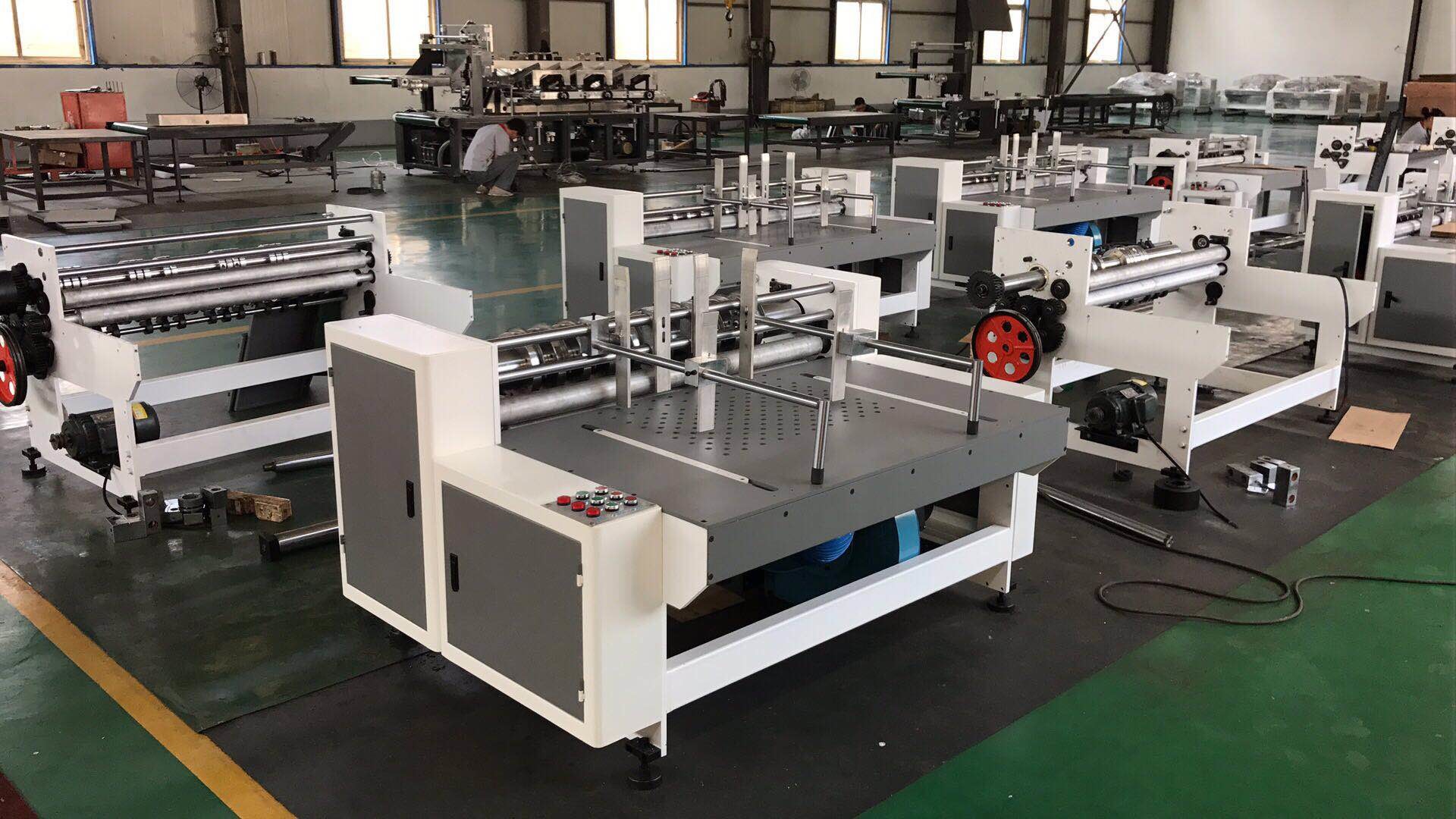 corrugated cardboard High Speed Corrugated Carton Partition Slotter Machine 1 Year Warranty