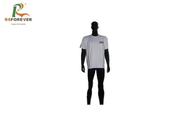 Buy cheap Silk Screen Mens White Custom Printed T Shirts Short Sleeve Cotton Fashion Style from wholesalers