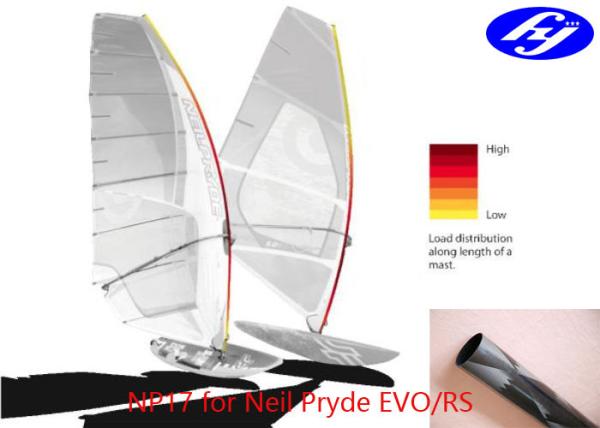 Buy cheap Custom RS Sails Carbon Fiber Tow NP17 Windsurfing Mast from wholesalers