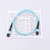 Buy cheap PVC LSZH Mtp Mpo Patch Cable UPC / APC 0.3dB Insertion Loss from wholesalers