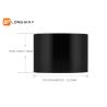 Buy cheap Black PP Plastic Cosmetic Bottle Cap With Inside Plug Wear Resistance from wholesalers