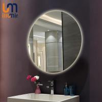 Buy cheap Replaceable Round Backlit Bathroom Mirror Fog Resistant For Hospitality Industry product