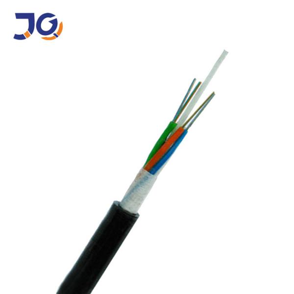 Buy cheap Outdoor Single mode Duct G652D FRP strength member 12 24 48 96 core optical fiber cable fibra optic GYFTY from wholesalers