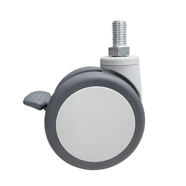 Buy cheap 5 Inch Twin Rotating Wheel Medical Caster for Hospital Equipment in US Currency from wholesalers