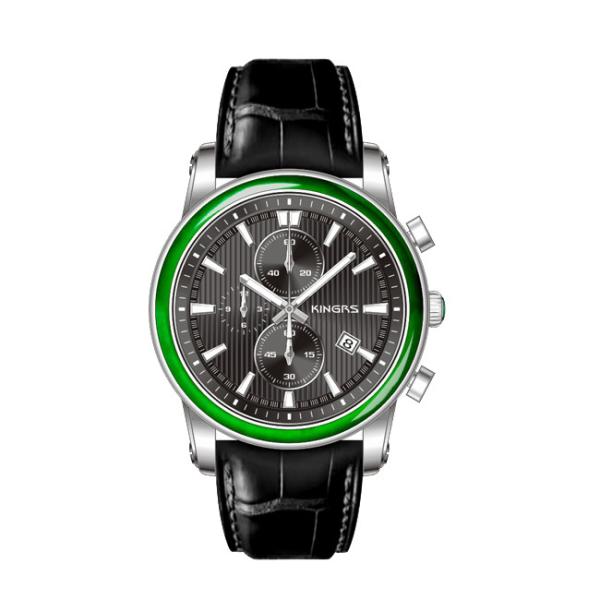 Buy cheap Auto Date Tourbillon Stainless Steel Watches , Round Case Digital Sports Watch from wholesalers