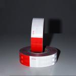White And Red Reflective Sticker Dot C2 Reflective Tape For Traffic Safety